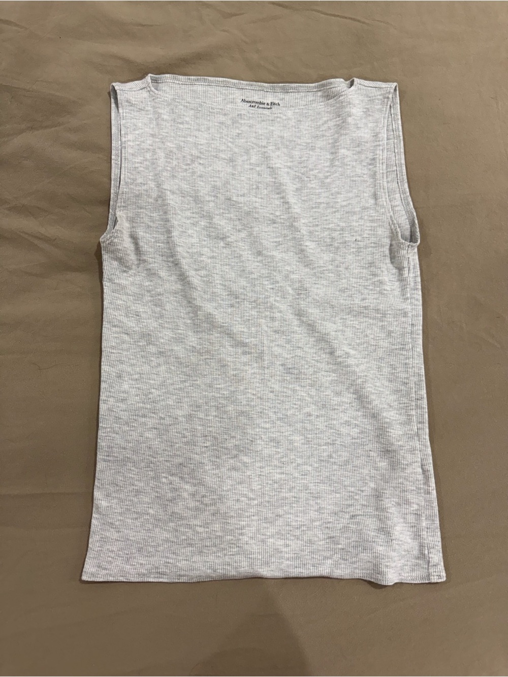 Abercrombie gray basic tank